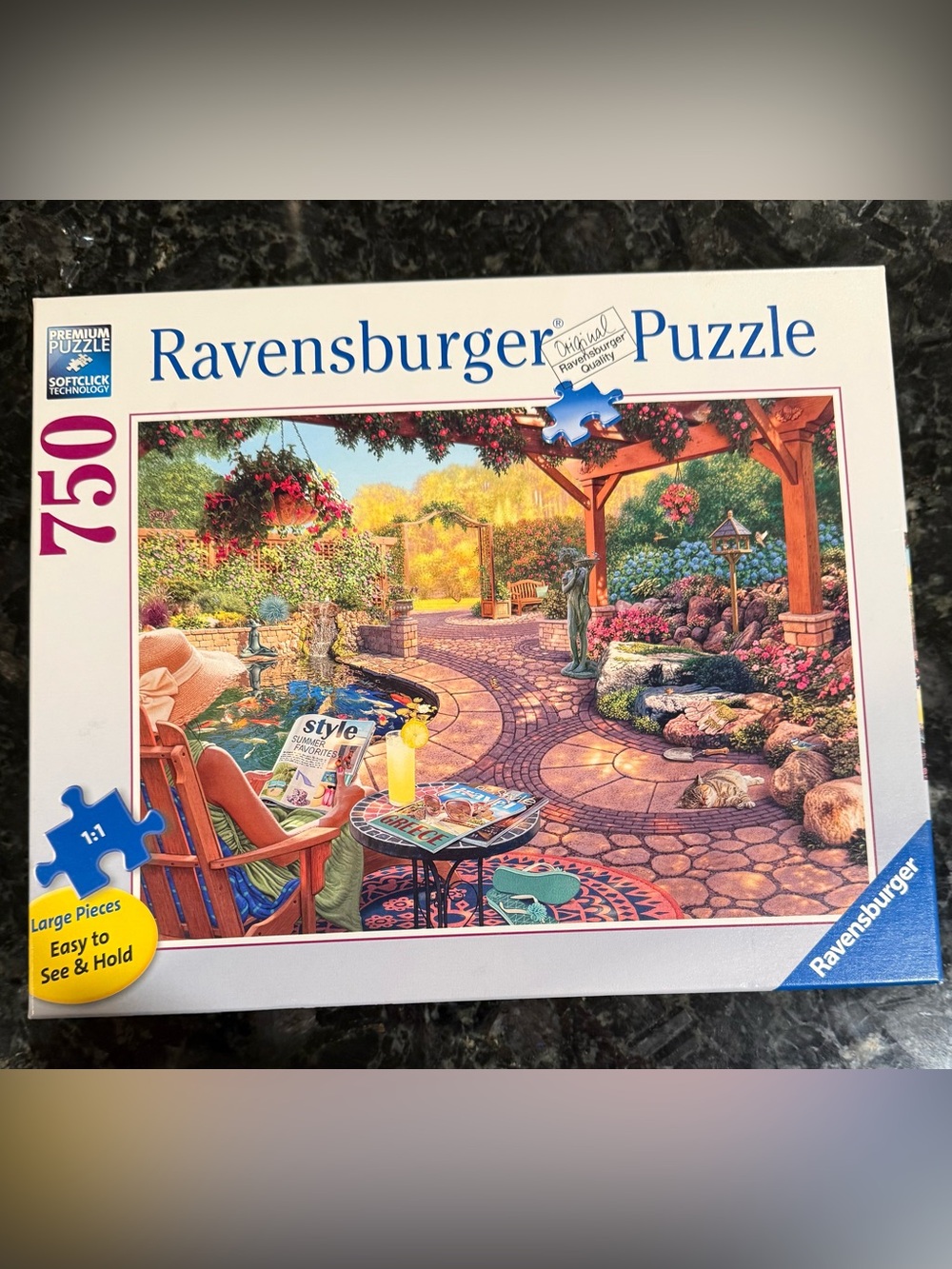 Ravensburger Garden Patio 750 Piece Puzzle